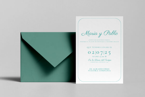 Tarjeta de boda - Imagen 4